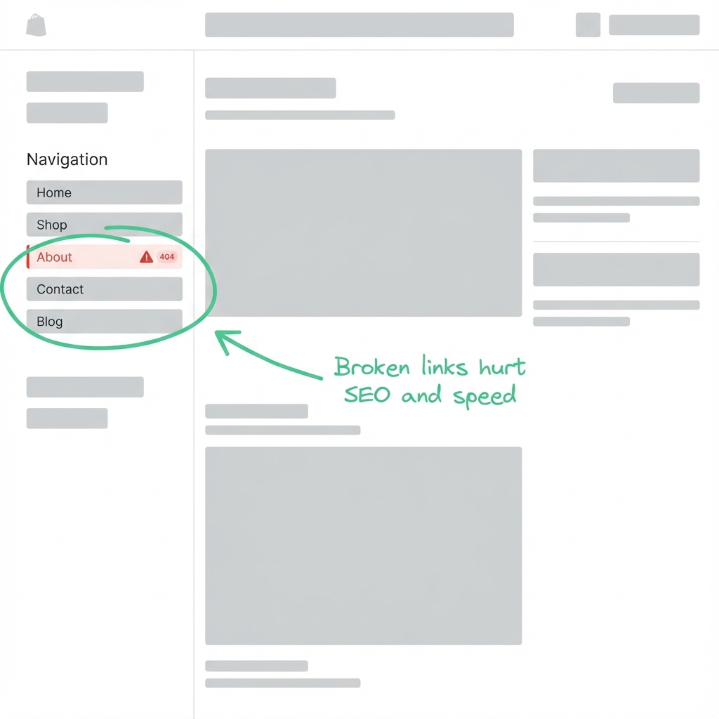 Reduce Redirects and Broken Links