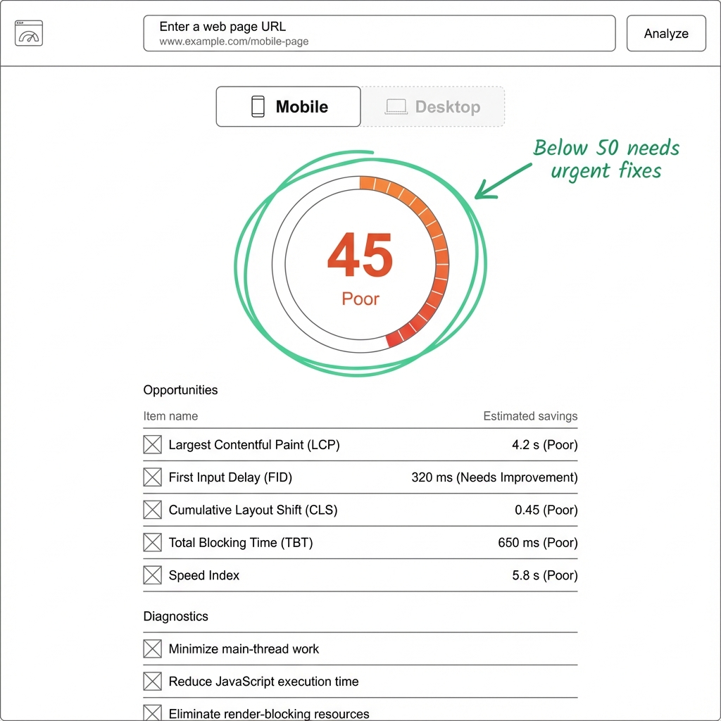 Run Your Store Through Google PageSpeed Insights